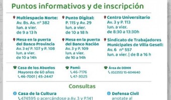 PUNTOS DE INSCRIPCIN PARA LA VACUNA CONTRA EL COVID-19